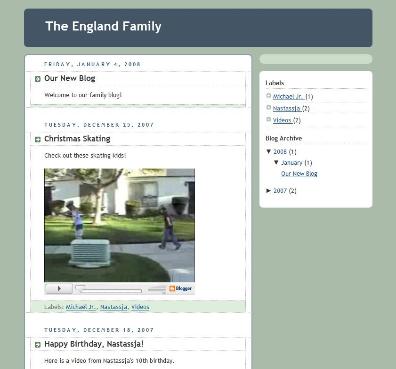 Family Blog